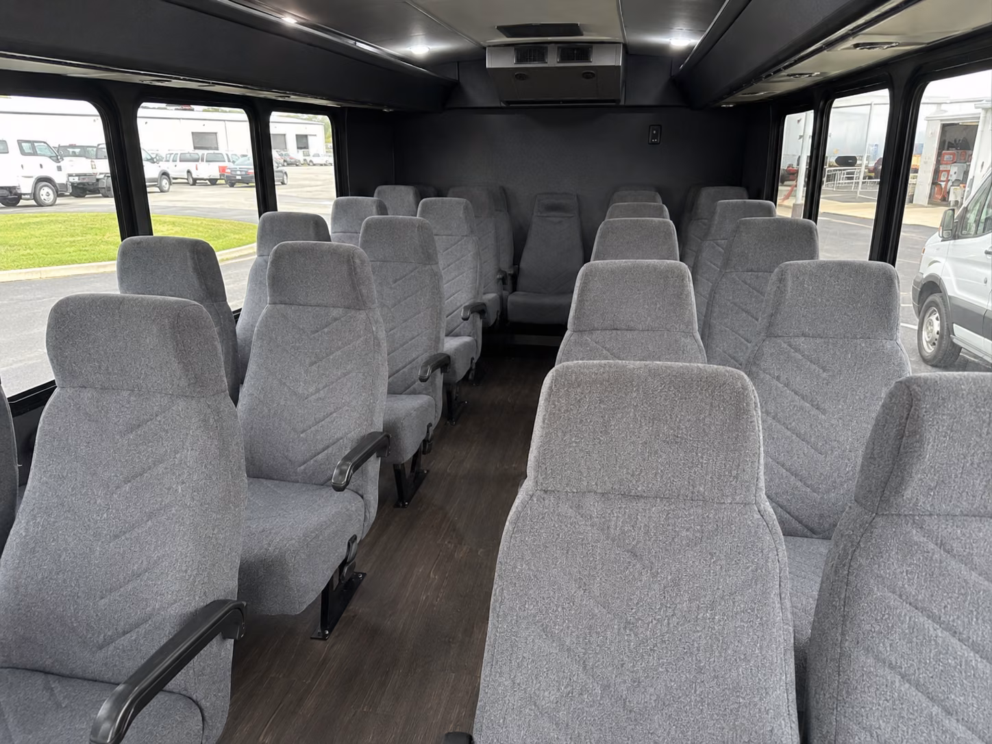 baltimore 18 passenger minibus inside