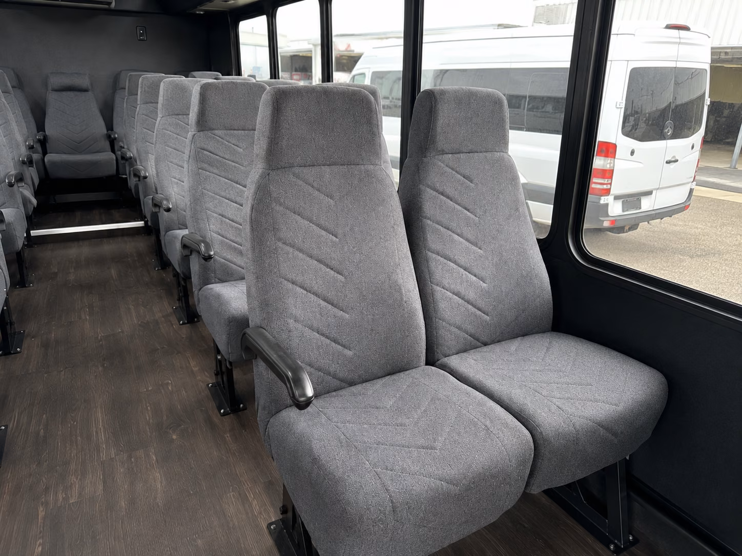 baltimore 20 passenger minibus inside