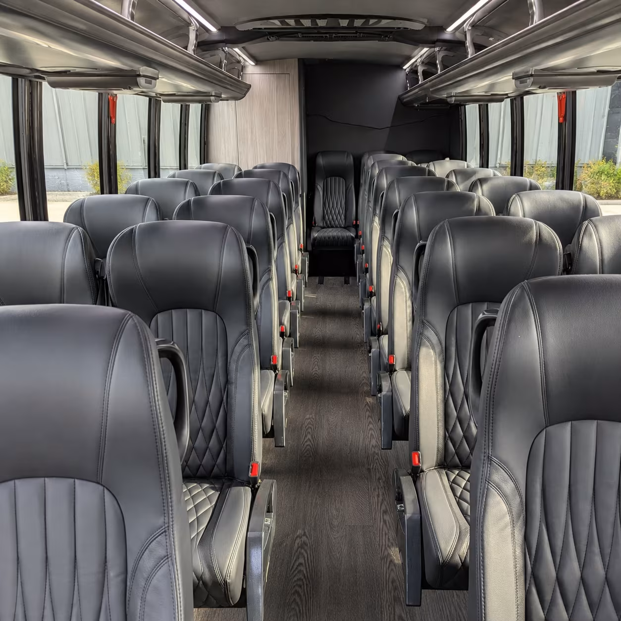 baltimore 28 passenger minibus inside