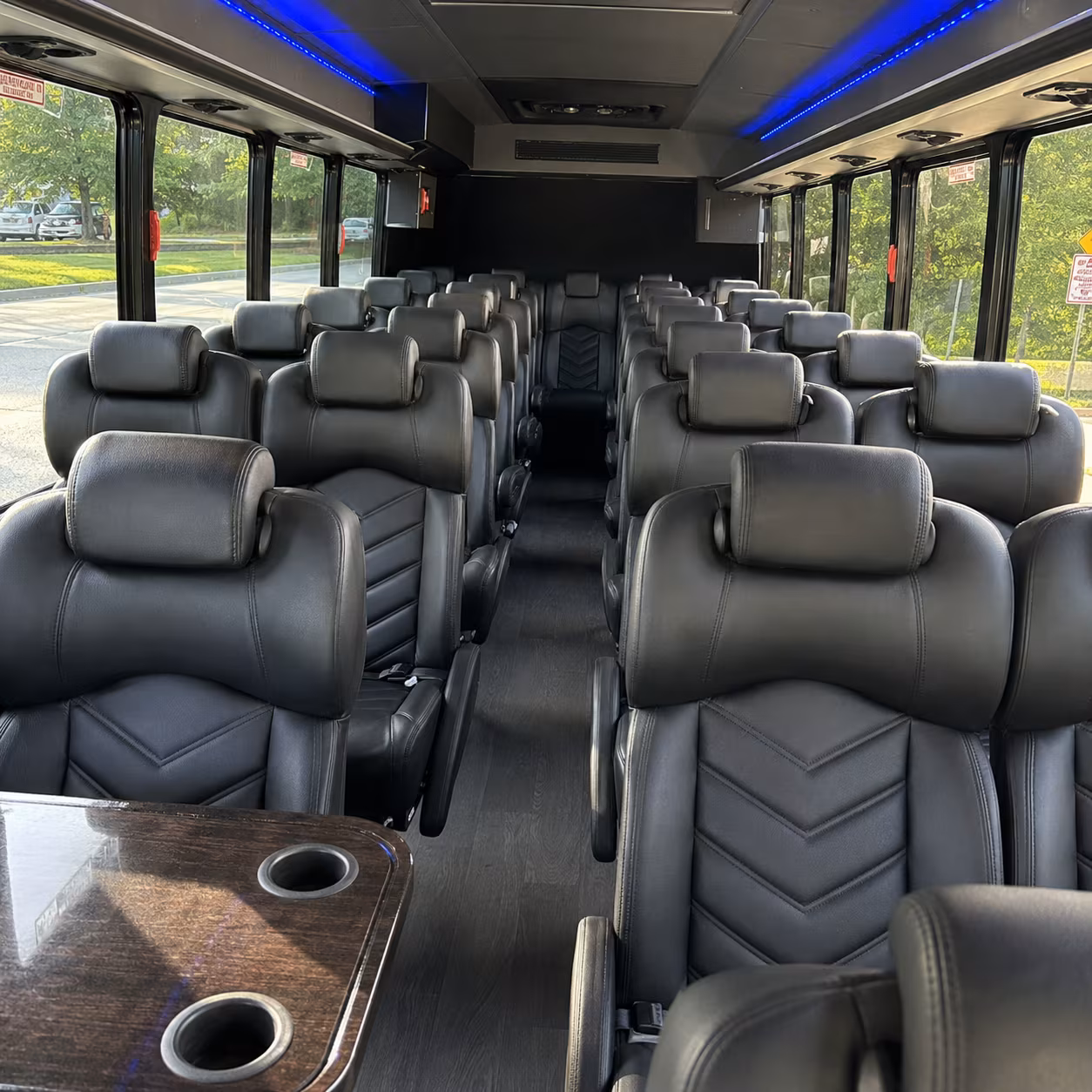 baltimore 30 passenger minibus inside