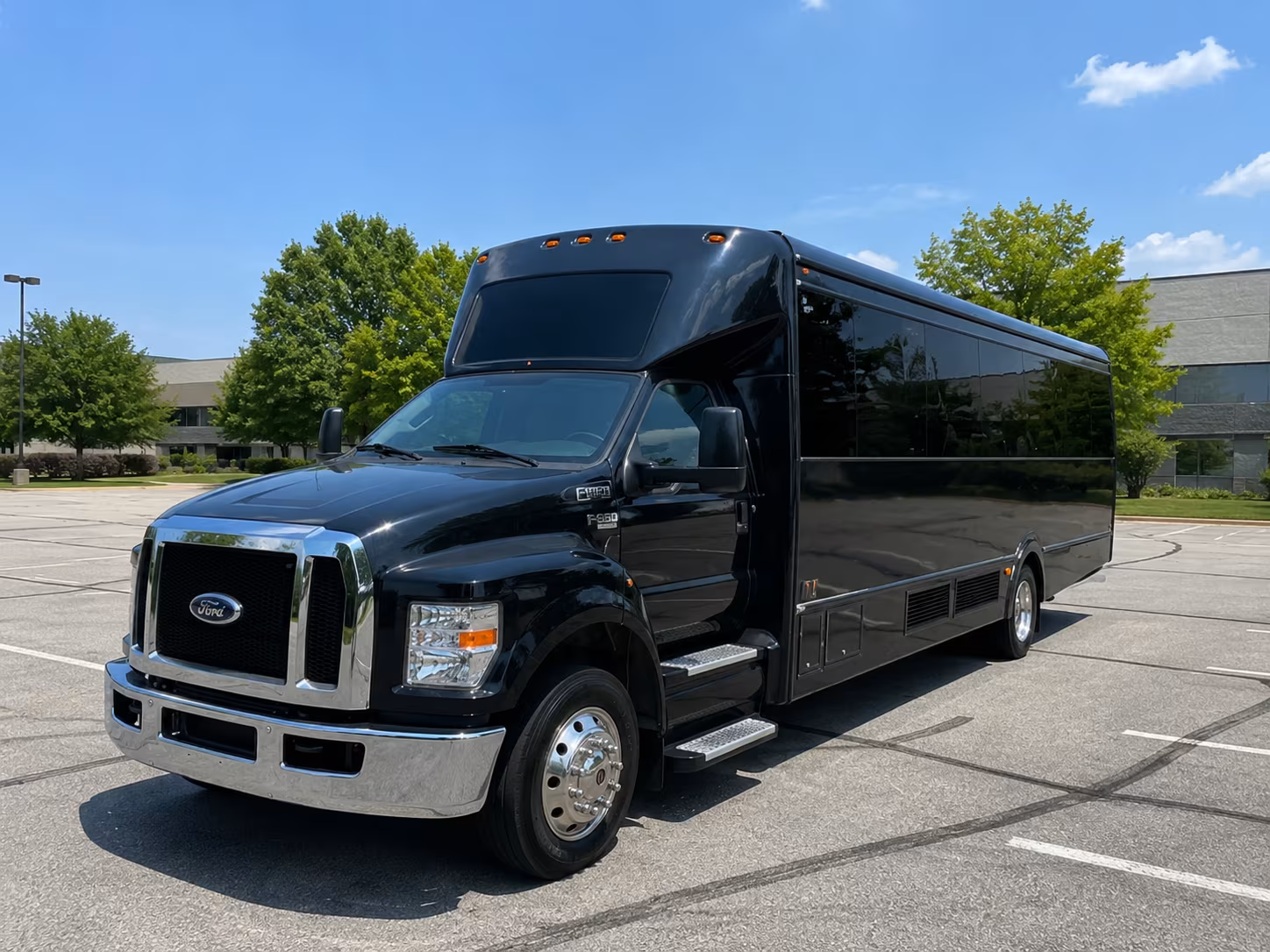 baltimore anniversary party bus rental