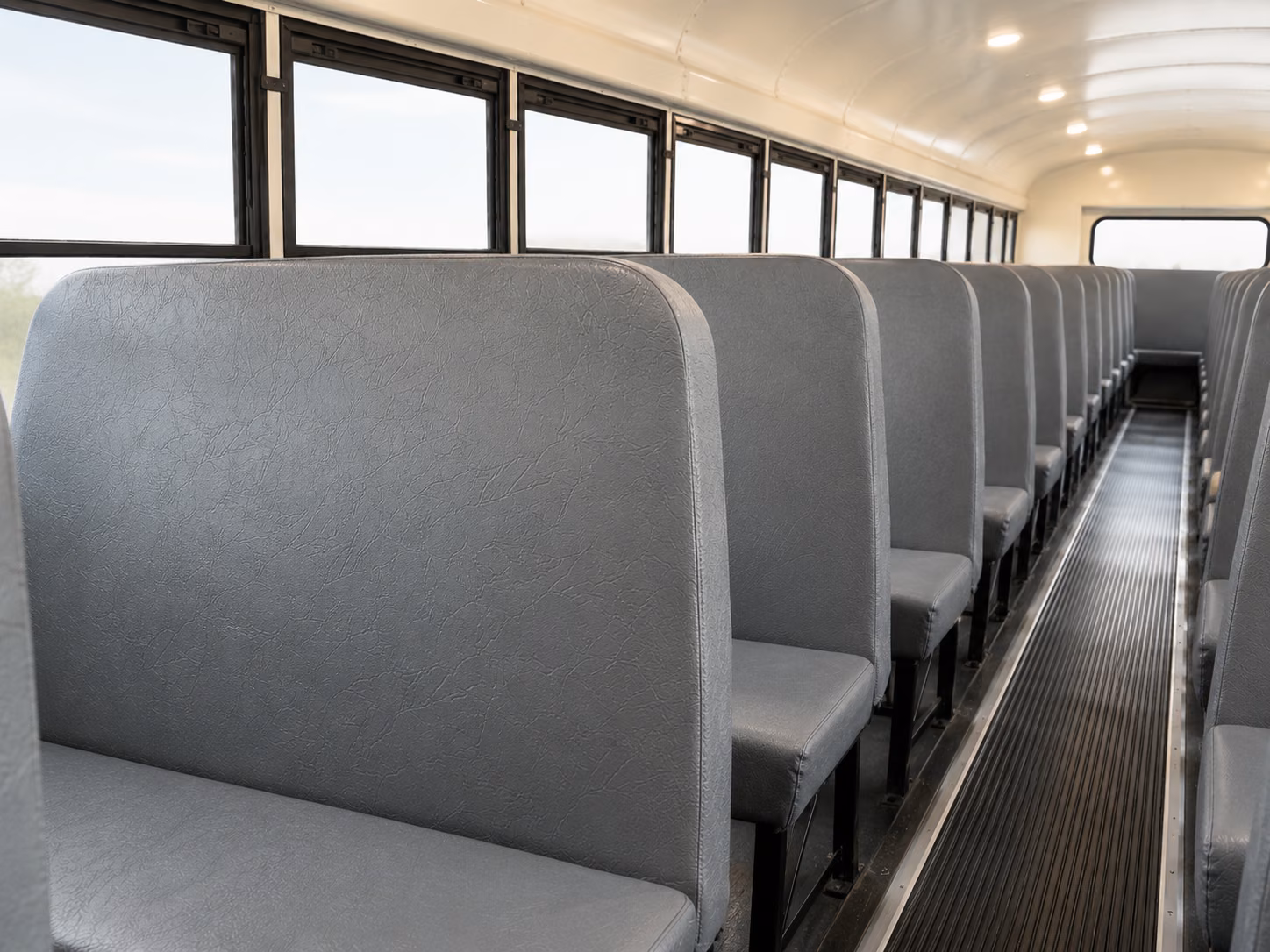 baltimore school bus inside