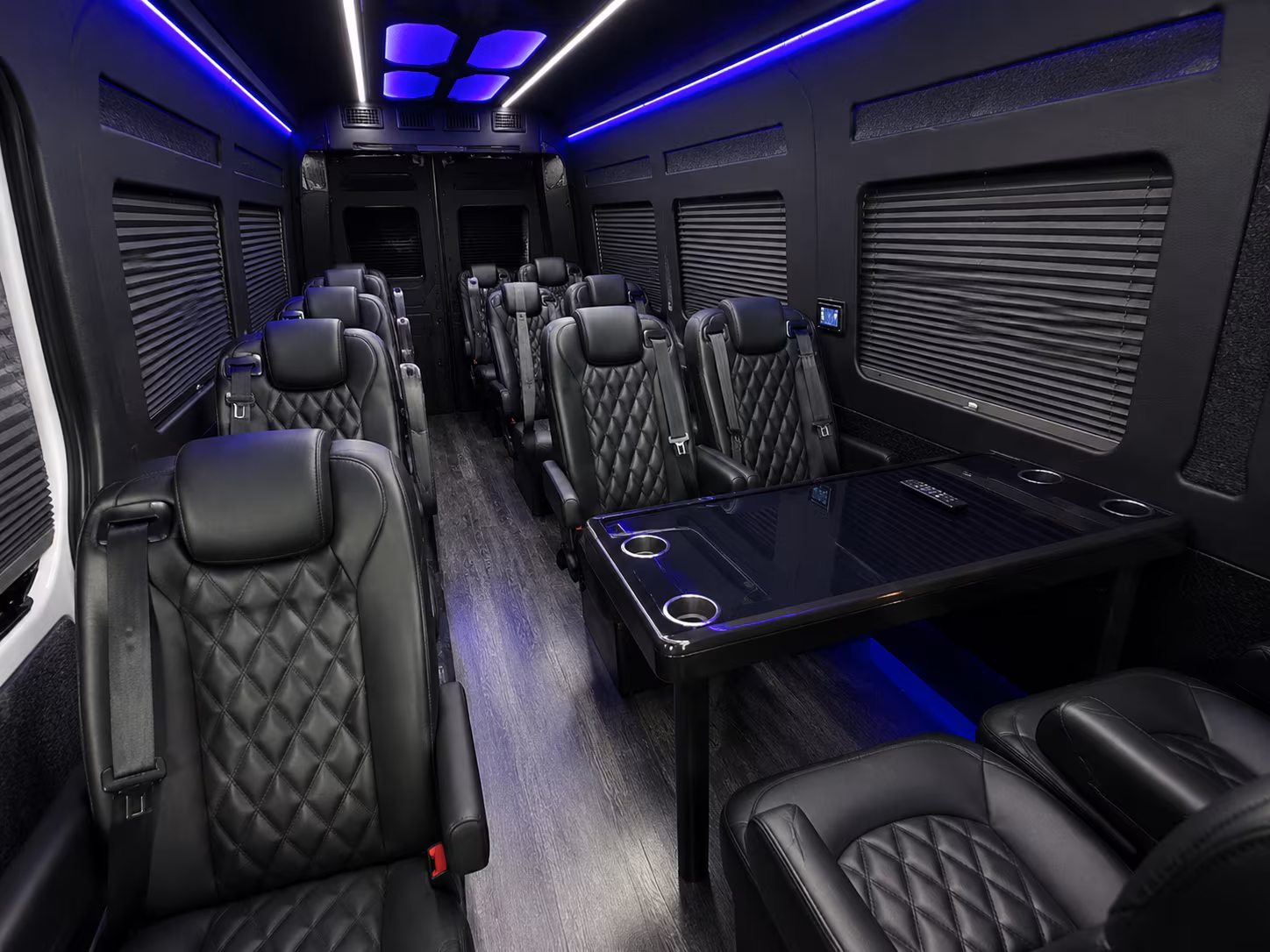 baltimore sprinter van with driver interior