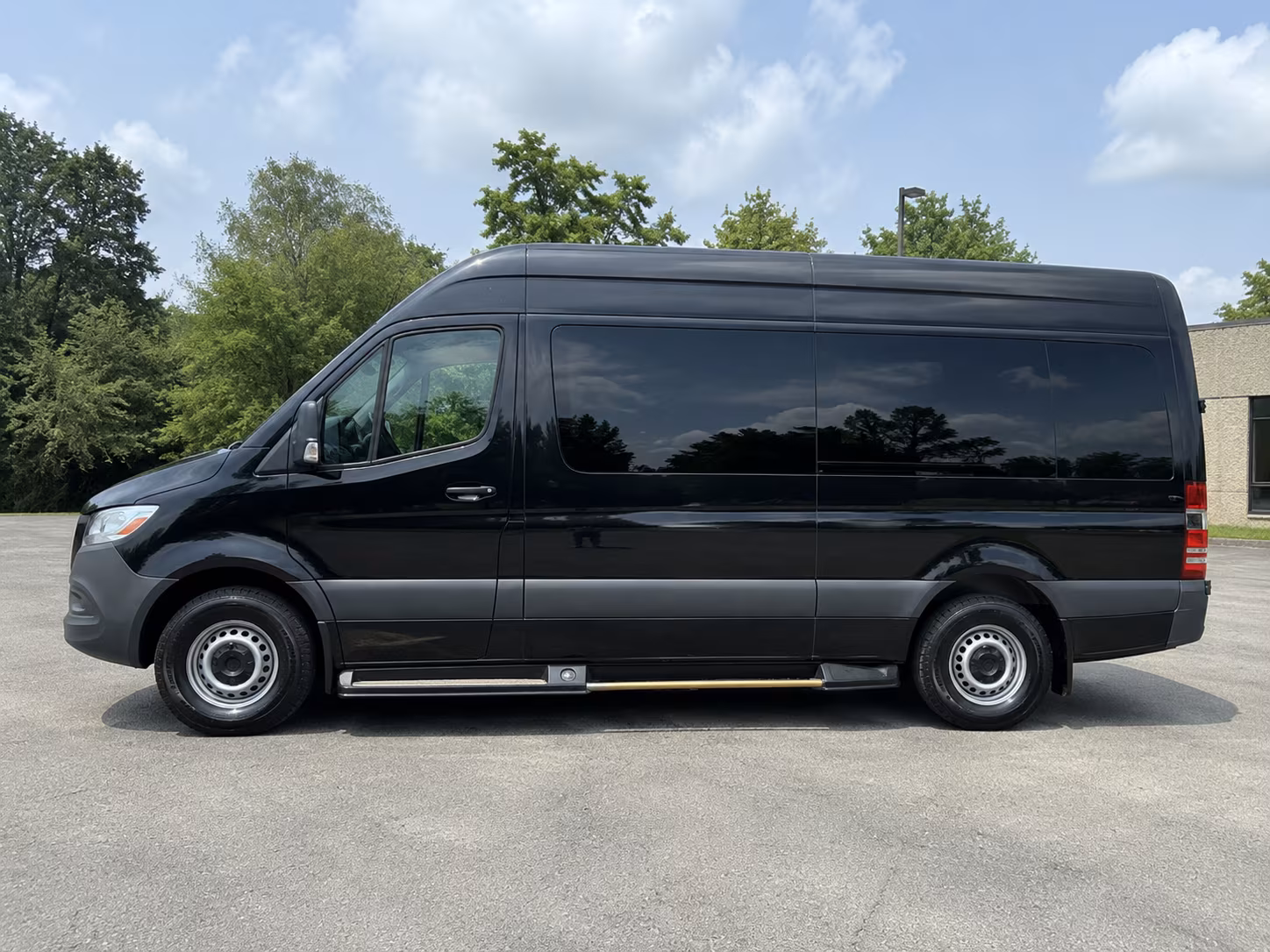 baltimore sprinter van with driver