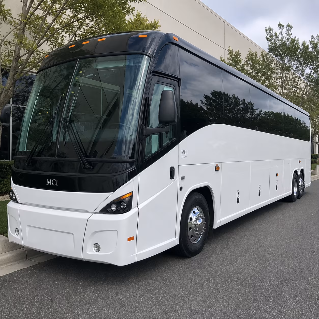 charter bus transfers between bwi dca dulles for large groups