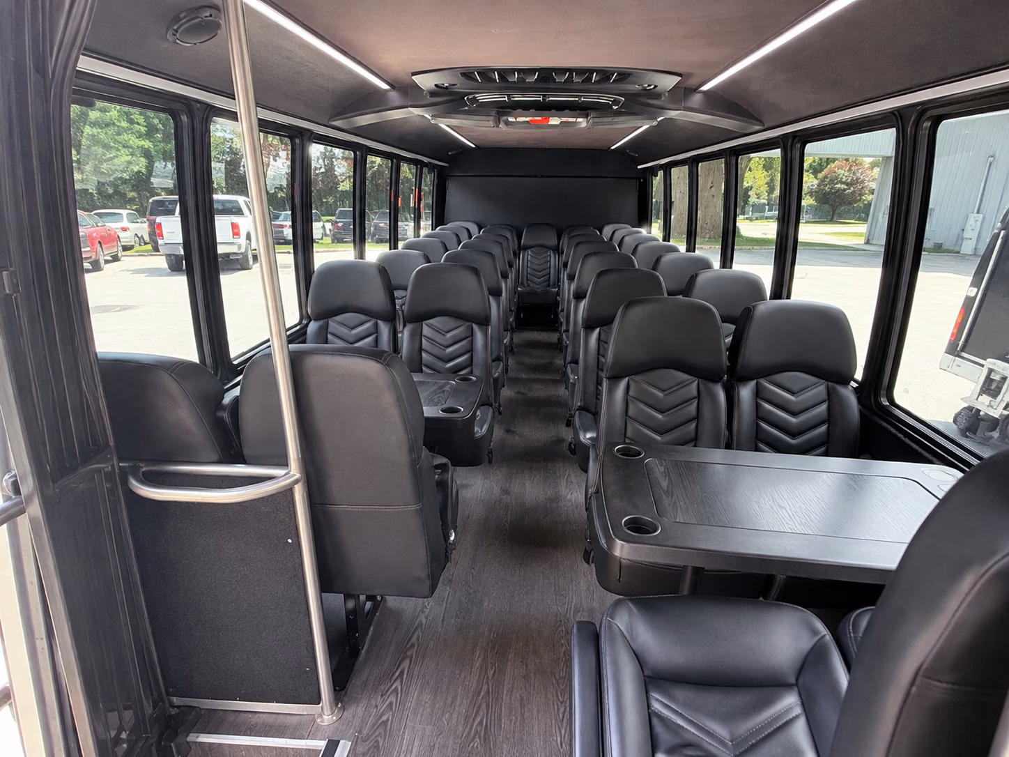 rent a minibus in baltimore for a smaller prom group